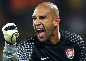 USA Goalkeeper Tim Howard